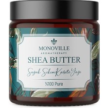 Shea Butter (Karite) Yağı 100 ml Soğuk SIKIM%100 Saf ve Doğal Güneş Sonrası Nemlendirici Yağ (Shea Butter)