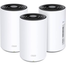 Deco PX50 3-Pack, AX3000 + G1500, 1 Ghz Cpu, Powerline/mesh, Yapay Zeka Desteği, Gigabit Portları, 150 Cihaza Kadar Bağlantı, 600 M² 'ye Kadar Kapsama, Powerline Mesh Wifi 6 Sistemi