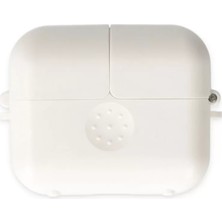 Akmanora Newface Apple Airpods 3 (3.nesil) Basmalı Kılıf - Beyaz