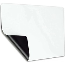Kağıt Mıknatıslı Manyetik Magnet Beyaz Tahta 30CM x 30CM Katlanabilir Silinebilir Yazı Tahtası + Kalem