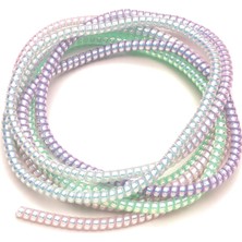 Şarj Aleti Kablosu Kablo Kordon Koruyucu Spiral Sarma Kılıf Koruma Laser Harlequin 140CM