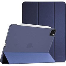 iPad Pro 11INÇ M4/m5 ile Uyumlu Kılıf Pu Deri Smart Standlı Case 2024/2025