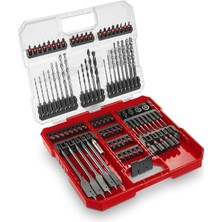 Einhell Xl-Case 95 Parça Darbeye Dayanıklı Set (Lokma Anahtarı, Havşa, Durdurucu, Pim Anahtarı, Saklama Kutusu Dahil) - 49108798