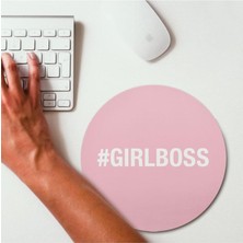 FourForce Girlboss Hashtag Tasarımlı Hediye Mousepad 20 x 20 cm
