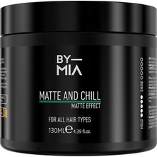FourForce Mıa Matte And Chill Ultra Doğal Mat Görünüm | Süper Yüksek Tutuş | Erkekler ve Kadınlar Için Saç Vaksı 130 ml