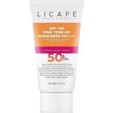 FourForce Yüksek Korumalı Pink Güneş Kremi – Spf 50 Renk Tonu Eşitleyici ve Aydınlatıcı Yüz Güneş Kremi – Suya Dayanıklı, Nemlendirici ve Cilt Bariyerini Destekleyici – 40 ml