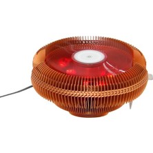 FourForce Işıklı FCL-F1013G 4 LED Intel 1366/115X-AMD Am2/am2+/am3/am4 Cpu Fanı Intel ve Amd Uyumlu Cpu Işlemci Soğutucu Fanları (FCL-F1013G)