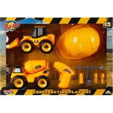 Zapp Toys Sök Tak Inşaat Oyun Seti  - 2'li Araçlar