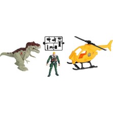 Sesli ve Işıklı Dino Valley Helikopter Oyun Seti