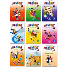 Özelsin Yayınları Okul Öncesi Çocuk Gelişim Seti Eğitici Boyama ve Aktivite Kitapları 8’li Paket