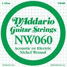 NW060 Elektro ve Akustik Tek Tel, 5li Paket, (Kalin Mi),