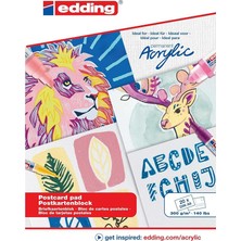 FourForce Akrilik ve Yağlı Boya Bloğu - A6-20 Yaprak (300 G/m²)