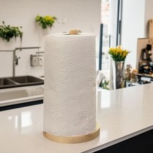FourForce ve Kağıt Havluluk – Doğal Masif Ahşap Napkin Holder ve Paper Towel Dispenser – Mutfak Dekoru, Doğal Ahşap Ürün