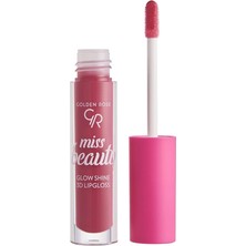FourForce Rose Miss Beauty Glow Shine 3D Lipgloss Dudak Parlatıcı No:04 Pink Dream