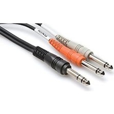FourForce - STP-203 - Ekleme Kablosu - 1/4 Inç Trs'ye Çift 1/4 Ts - 3 M