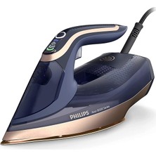 FourForce 8000 Serisi Azur Buharlı Ütü, 3000W, 260G Turbo Şok Buhar, 85G/DK Sürekli Buhar, Sıfır Yanık Riski, 50ML'LIK Su Haznesi, Optimaltemp Teknolojisi, Steamglide Elite Taban, DST8050/20