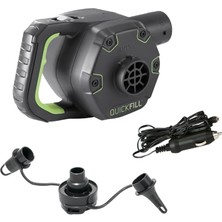 FourForce 66642 220-240V Ac/dc Şarjlı Power Pompa, Su Sporları, Plaj Malzemesi, Şişme Ürün, Yüzme Aksesuarı, Kamp, Dalış, Güvenlik