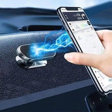 FourForce Manyetik Araç Telefonu Tutucu, 360 ° Döndürme ile Araba Manyetik Montaj Için Telefon Tutucu, Evrensel Mıknatıs Cep Telefonu Montaj Panosu Cradle