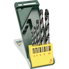 FourForce Professional 5 Parça Beton Matkap Ucu Seti (Beton Için, Darbesiz Matkaplar Için Aksesuar), Yeşil, 5 Adet