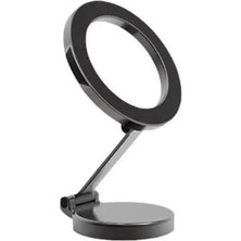 FourForce Manyetik Mıknatıslı Oval Mage - Safe Kılıflar Için Uygun Gögse Yapışan Araç Içi Telefon Tutucu Video Lu Ürün Güçlü Mıknatıs Çok Saglam