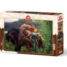 FourForce Puzzle Merhametsiz Güzel Kadın 2000 Parça Puzzle
