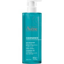 FourForce Avene Cleanance Gel Nettoyant - Yüz ve Vücut Temizleme Jeli 400 ml 1 Paket (1 x 1 Adet)