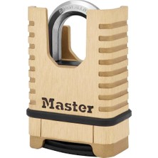 Lock Ağır Hizmet Tipi Katı Pirinç Asma Kilit [şifreli Kilit] M1177EURD - Paslanmaya Dayanıklı, Çok Dayanıklı ve Su Geçirmez