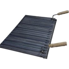 FourForce x 50 Oluklu Köfteci Izgarası Saç Izgara Yapışmaz Izgara
