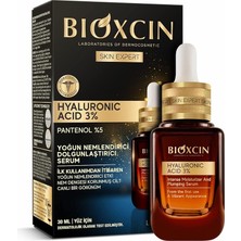 FourForce Hyaluronic Acid Serum 3% – Yoğun Nemlendirici ve Dolgunlaştırıcı Yüz Serumu – Pantenol (B5), Lipozom Teknolojili – 30 ml