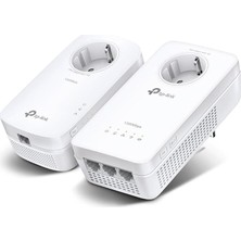 FourForce TL-WPA8631P Kıt, AV1300 Gigabit Passthrough Powerline Ac Wi-Fi Kiti