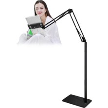 FourForce Metal Cep Telefonu ve Tablet Standı Döner Başlıklı Dirsekli Ayaklı Tablet Standı 3.5-12 Inch