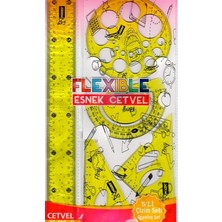FourForce Fl-05 Esnek Cetvel 5'li Çizim Seti