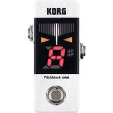 FourForce Derin Karanlık Pb-Mini Kat Pedal Tuner - Beyaz, Pb-Mini-Wh