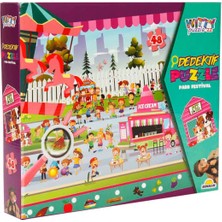 Witty Puzzlezz 48 Parça Puzzle: Dedektif