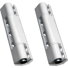 FourForce Adet Yüksek Kalite 90MM Çelik Menteşe Beyaz (%100 Çelik Menteşe - 3 Parça ve Pimlidir)