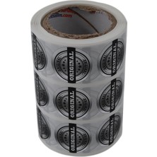 FourForce Etiketi Pp Metalize 25MM Çapında 1000 Adet Ürünlerinizin Kontrol Edildiğini Belirtin.