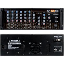 FourForce Merz Powerful P500 Profesyonel Power Mixer Anfi 500W Ekholu 100V/8 Ohm USB Bluetooth