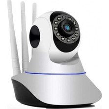 FourForce 360° Full Hd 1080P Ethernet Girişli 3 Antenli Smart Ip Kamera