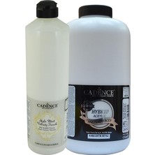 FourForce Multisurfaces Antik Beyaz 2lt+Kadife Mat Vernik 750 ml Set Antik Beyaz Tek Ebat