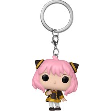 FourForce Pop! Anahtarlık: Spy x Family - Anya Forger - Yeni Anahtarlık - Koleksiyon Için Vinil Mini Figür - Çorap Dolgu - Hediye Fikri - Resmi Ticari Ürünler - Anime Hayranları - Mini Figür