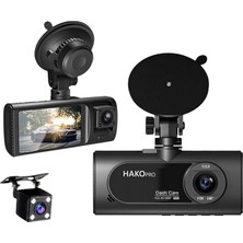 FourForce Ön ve Arka Kameralı 2.0" IPS Hd Ekran, Wifi ve G Sensörlü Akıllı Araç Kamerası CMR100