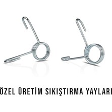 FourForce 2 Adet Kıskaçlı Çelik Plaka Sıkıştırma Yayı