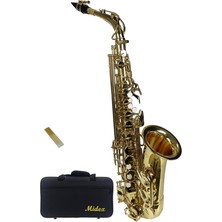 FourForce SF-8000 Gold Profesyonel Alto Saksafon Çanta ve Aksesuar Dahil (Mib)