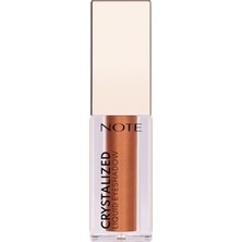 FourForce Cosmetics Crystalized Liquid Eyeshadow Likit Metalik Göz Farı, 03 Eclipse