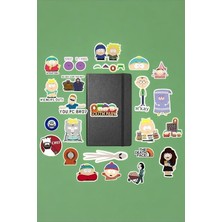 FourForce Park Sticker Paketi/bullet Journal Defter Çıkartma Ajanda Laptop Etiket, 98746516846684