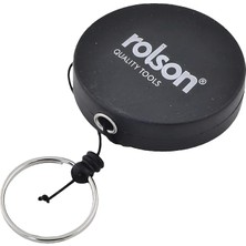 FourForce 60109 Recoil Key Ring, Black