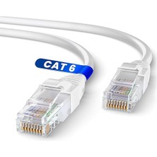 FourForce Cat6 Utp Ethernet Ağ Kablosu Yüksek Hızlı RJ45 Lan Internet Kablosu | Router, Modem, Pc, Oyun Konsolu, Ps4, Ps5, Laptop ve Ağ Cihazları Için Dayanıklı (5 Metre)