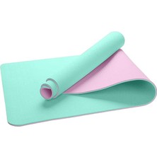 FourForce Ekolojik 6mm Tpe Yoga Matı Pilates Minderi Nane Yeşili