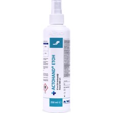 FourForce Etoh 250 ml – El ve Cilt Antiseptiği |%80 Etanol (V/v) Içerikli Hızlı Etkili Dezenfektan | Zararlı Mikroorganizmalara Karşı Etkin Koruma | Cilt Dostu, Hızlı Kuruyan Formül