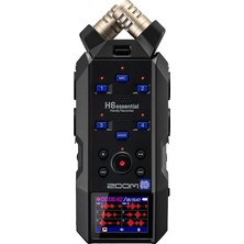 FourForce 32-Bit Float ile H6ESSENTIAL, Erişilebilirlik, 6 Parça Taşınabilir Kaydedici, Stereo Mikrofon, 4 Xlr/trs Girişi, Sd Kart Kayıtları, USB Ses Arayüzü, Müzisyenler, Podcast'ler, Film Yapımcıları
